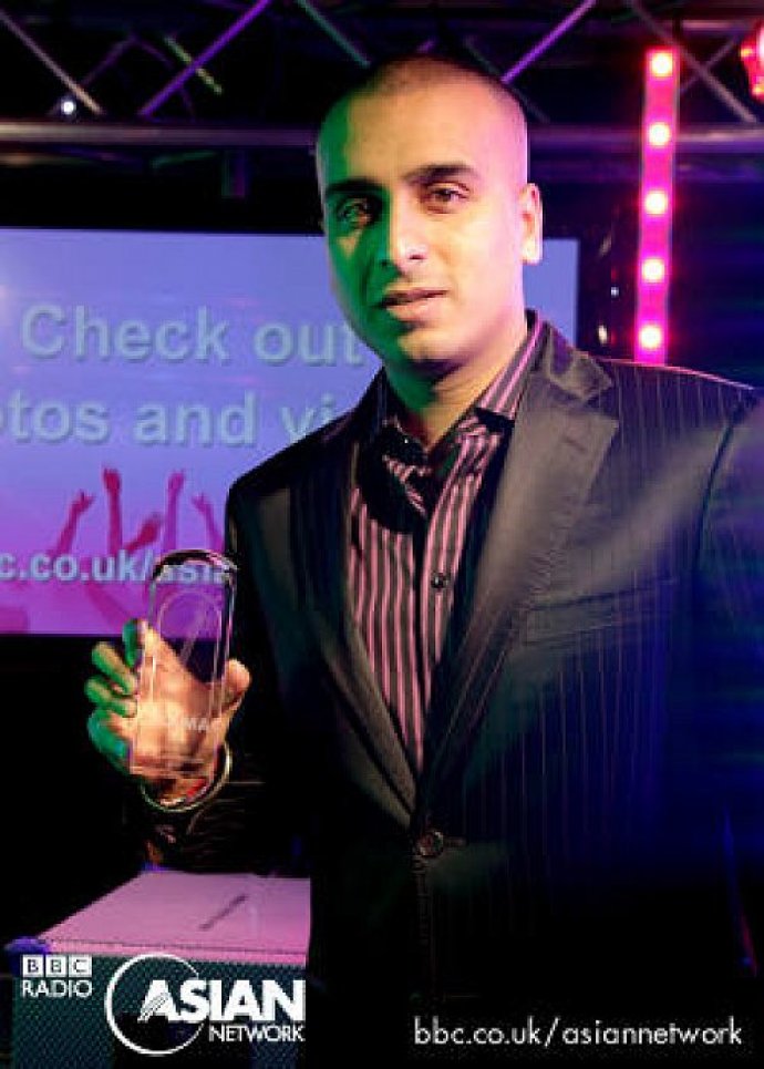 DJ H Awarded Best Club DJ Uk Amas 2010