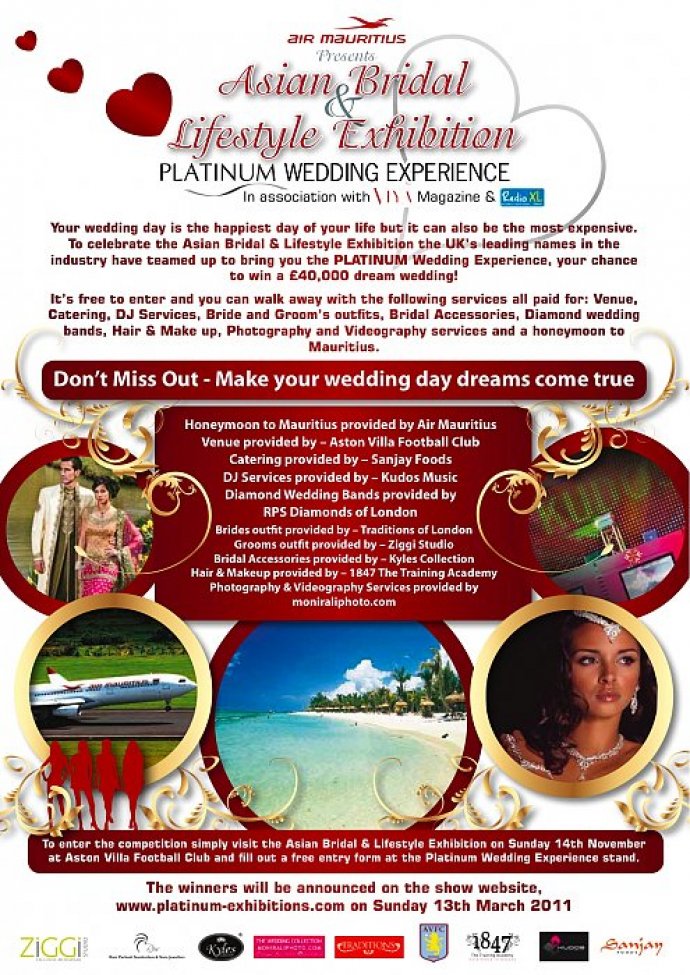 Your Chance To Win A Wedding Worth 40K