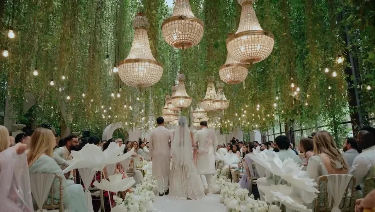 Sasha and Arun destination wedding at Quinta Lago dos Cisnes near Braga, Portugal, with DJ ITCH and DJ Chonkx, Kudos Music
