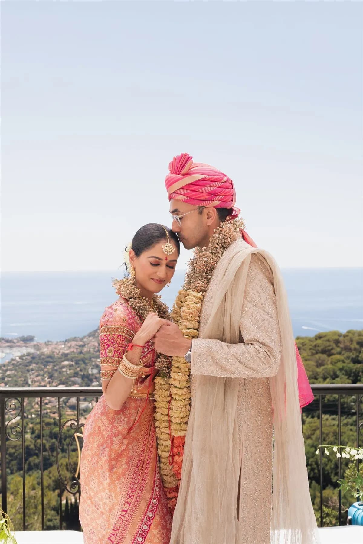 Chitra and Amogh Indian wedding in the South of France with DJ Aman K, Kudos Music
