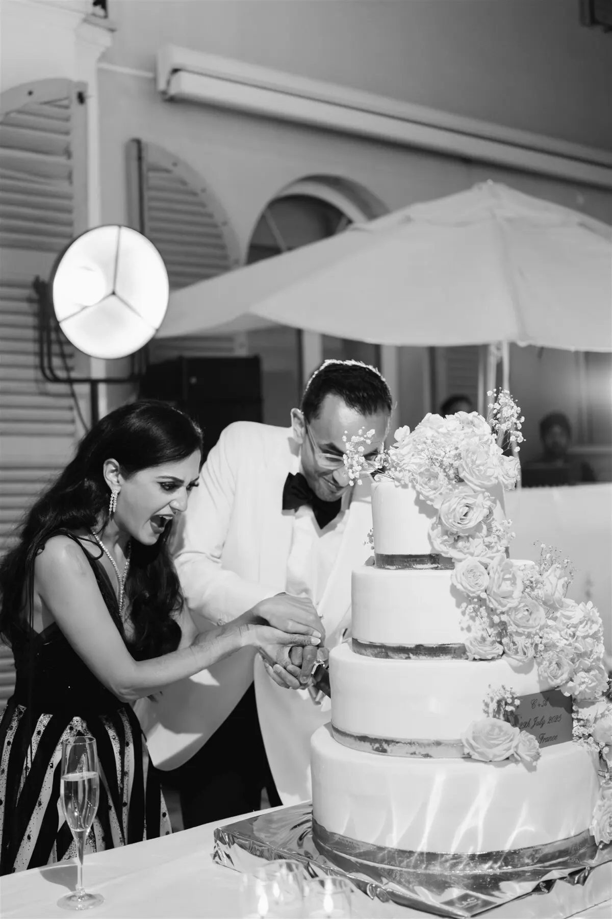 Chitra and Amogh Indian wedding in the South of France with DJ Aman K, Kudos Music
