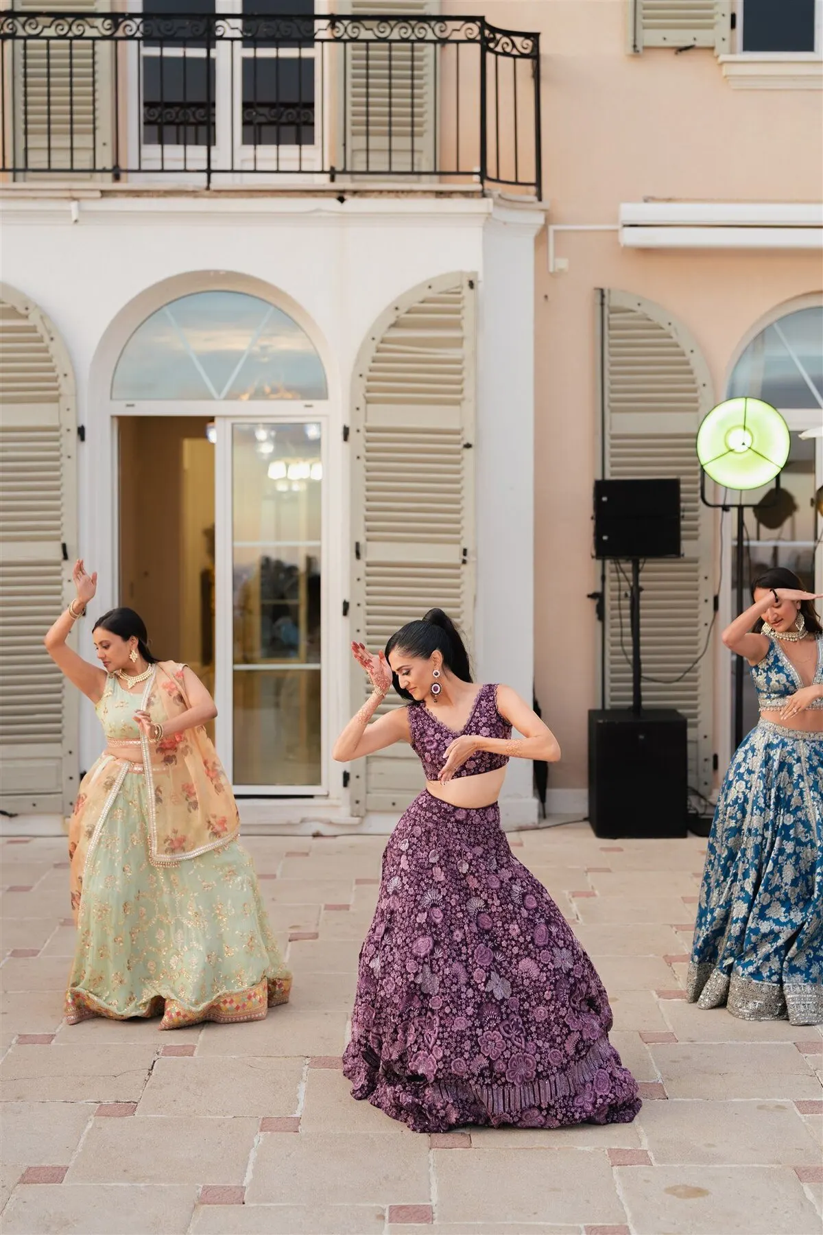 Chitra and Amogh Indian wedding in the South of France with DJ Aman K, Kudos Music