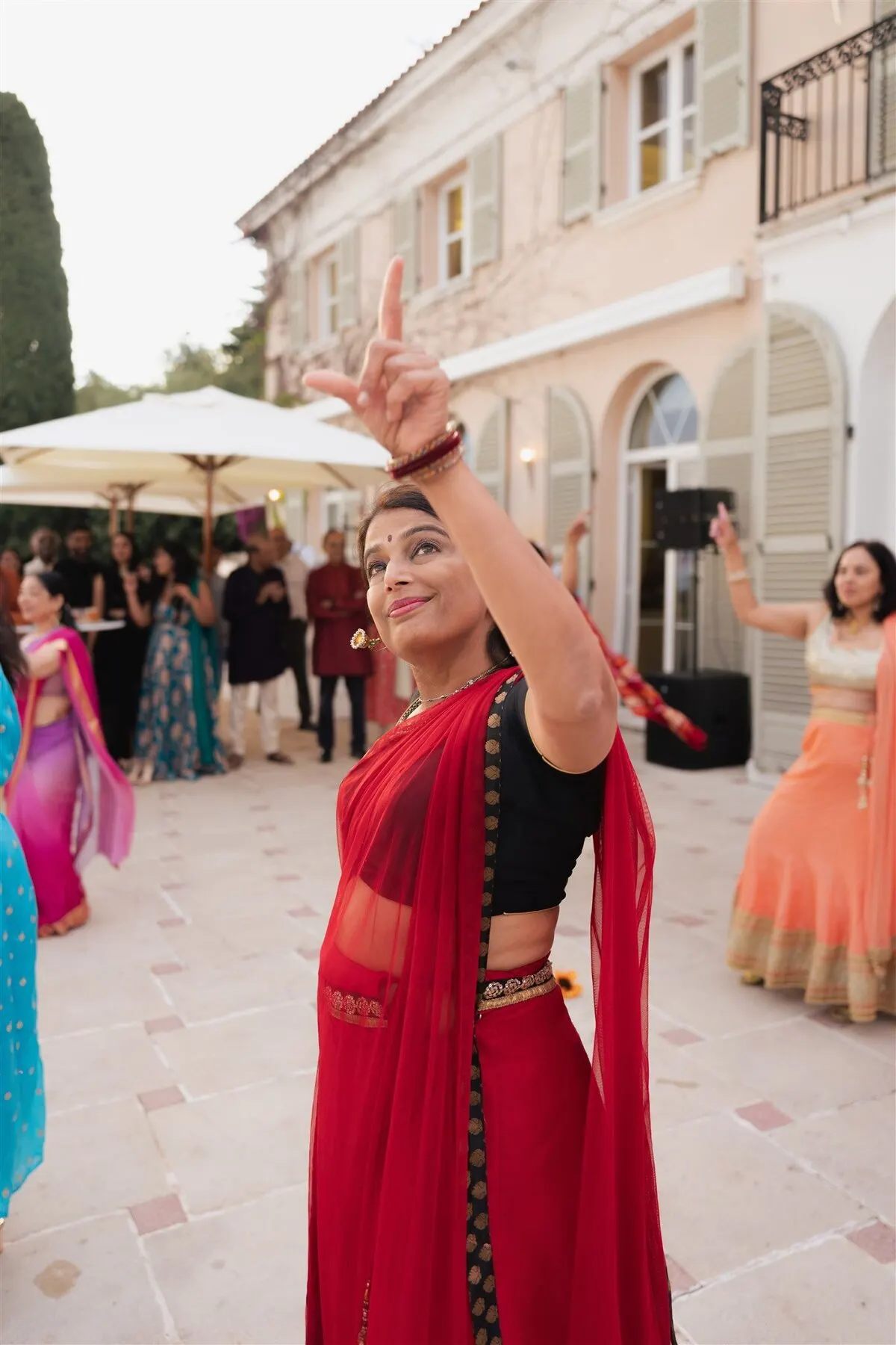 Chitra and Amogh Indian wedding in the South of France with DJ Aman K, Kudos Music