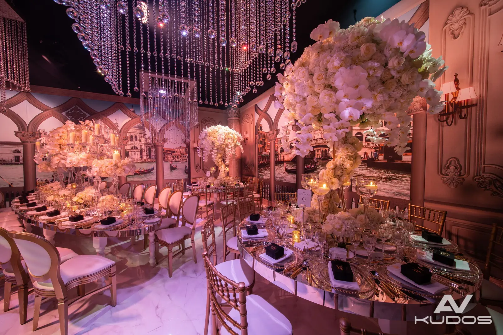 Kudos Music wedding production at Claridge's, Mayfair