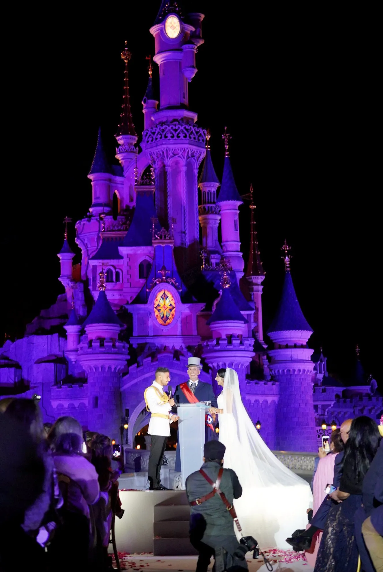Varun and Anisha's Bollywood wedding at Disneyland Paris, with Kudos Music