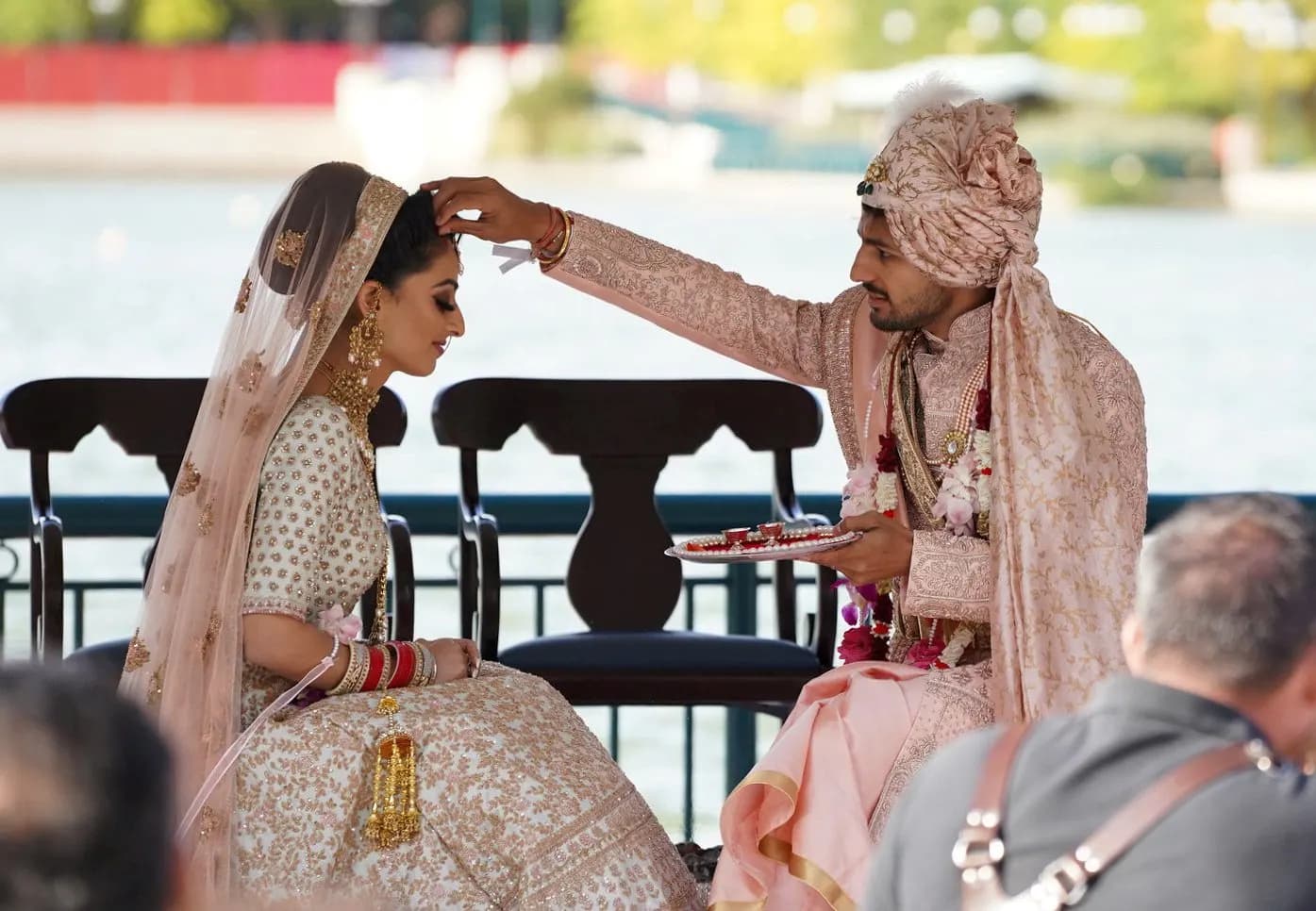 Varun and Anisha's Bollywood wedding at Disneyland Paris, with Kudos Music