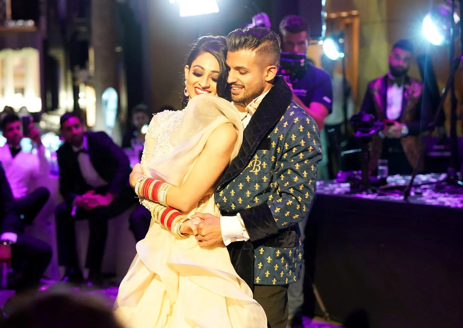 Varun and Anisha's Bollywood wedding at Disneyland Paris, with Kudos Music