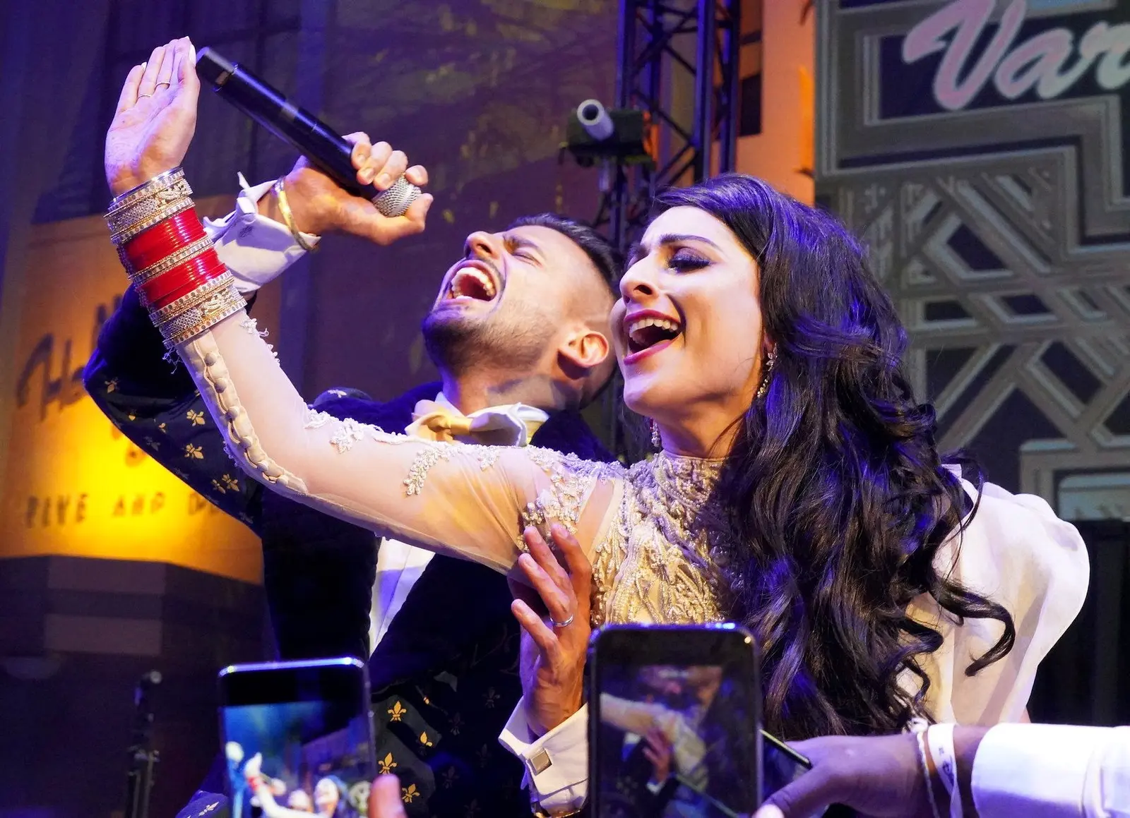 Varun and Anisha's Bollywood wedding at Disneyland Paris, with Kudos Music