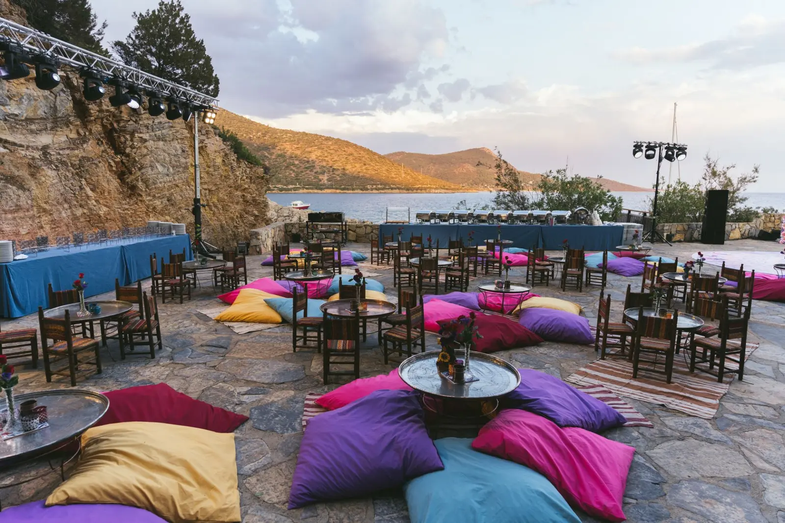 Kimaya and Karan's destination wedding in Bodrum, Turkey, with Kudos Music