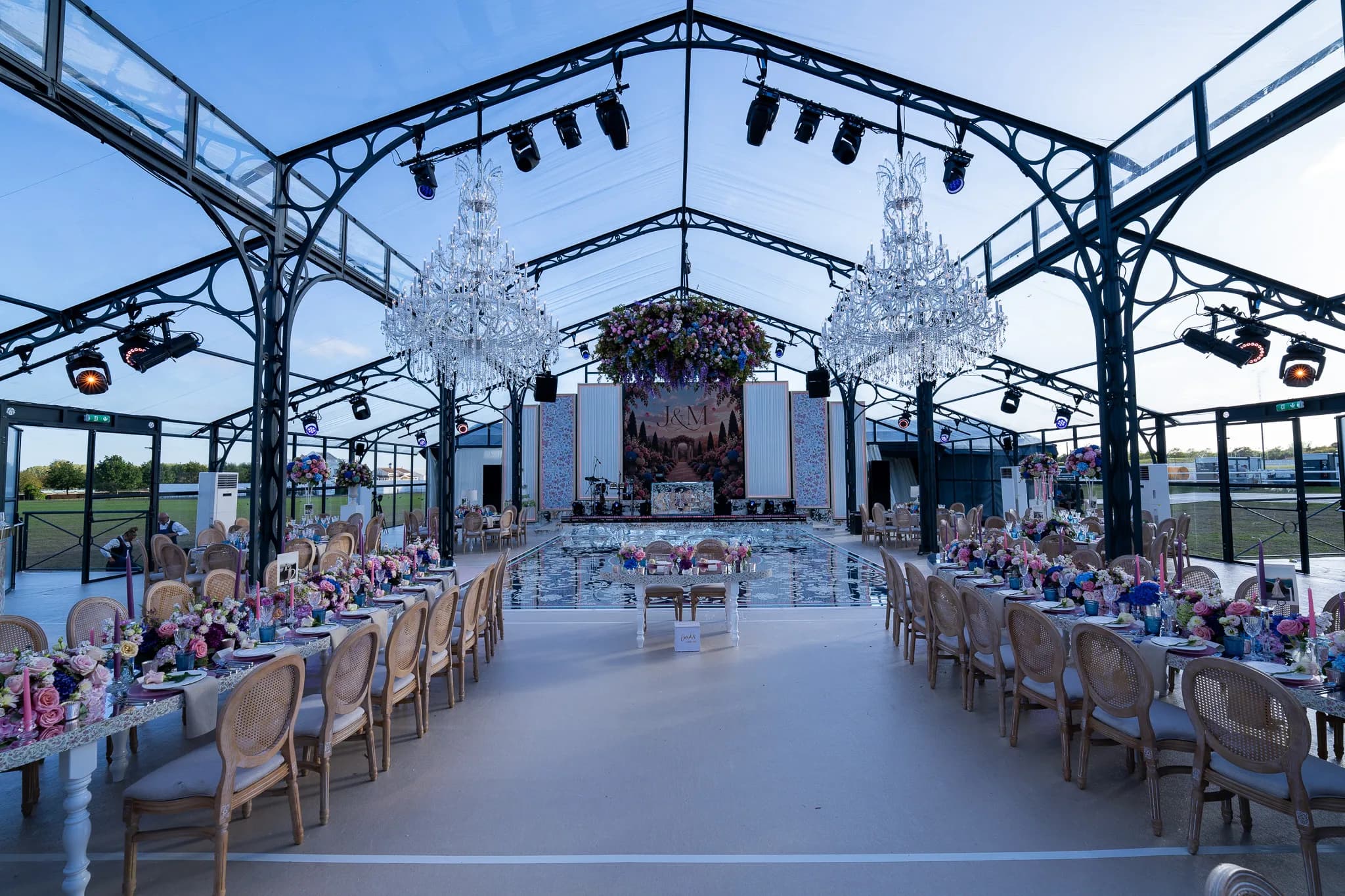Dallas Burston Polo Club, An English garden, indoors