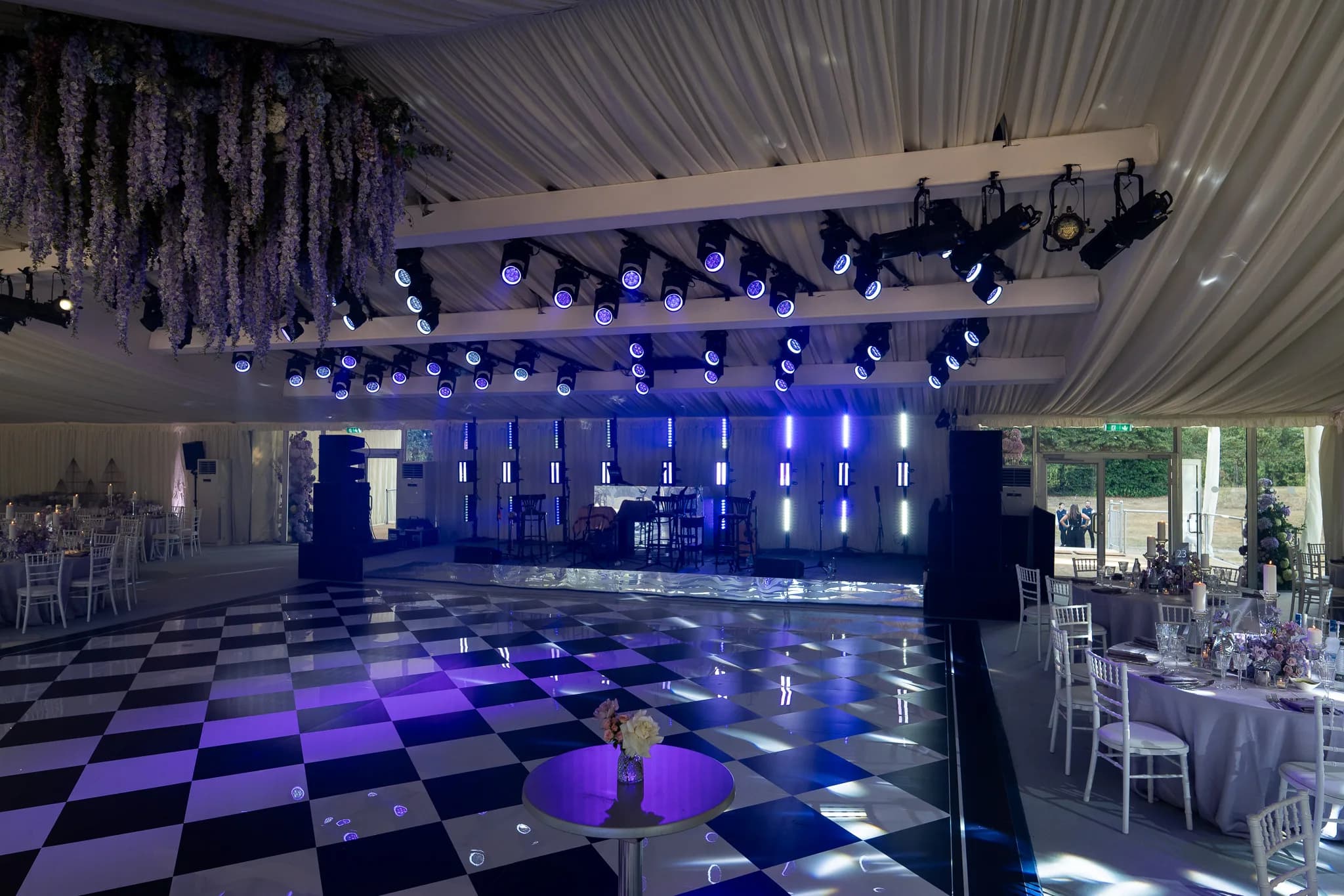 Pennyhill Park, A mehfil band from Canada, then DJ H