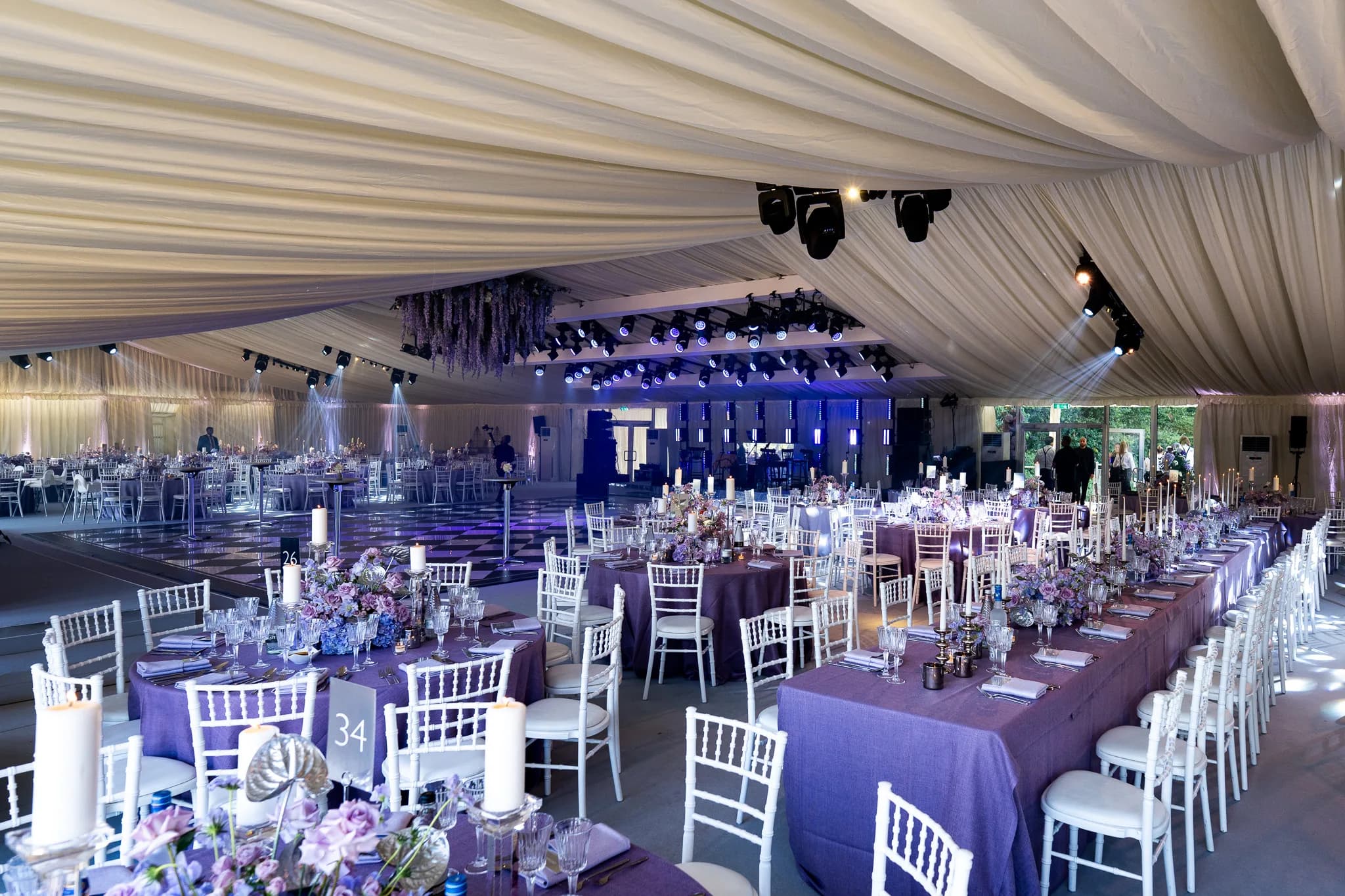 Pennyhill Park, A white room that would be whatever colour we told it
