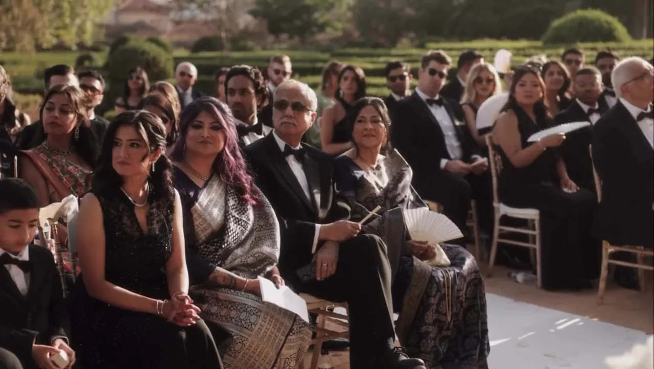 Kiran and Nasir destination wedding at the Vandelli Botanical Garden, Lisbon, with DJ Chonkx and DJ ITCH, Kudos Music