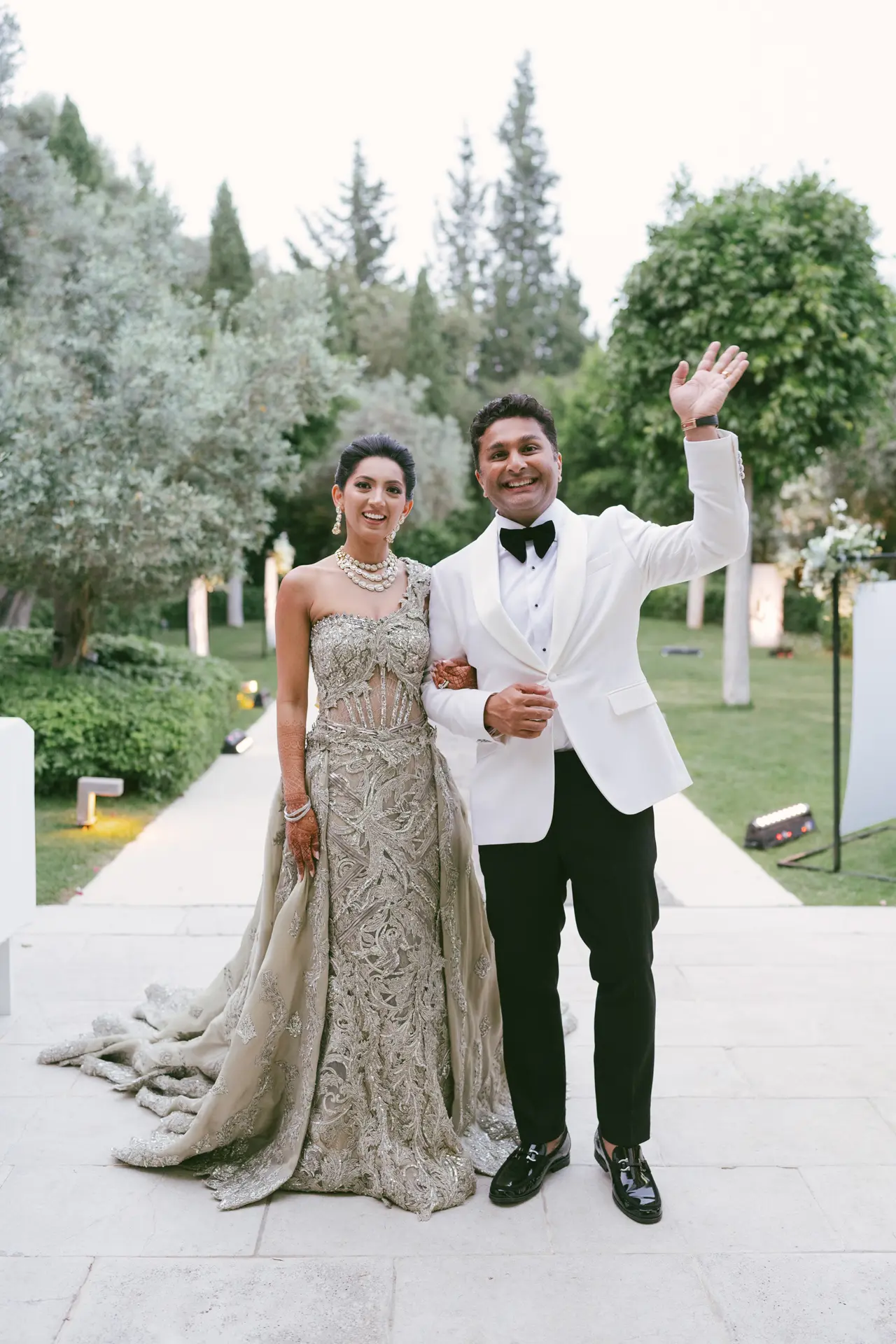 Lovleen and Shaan's destination wedding at LUJO Bodrum, Turkey, with Kudos Music