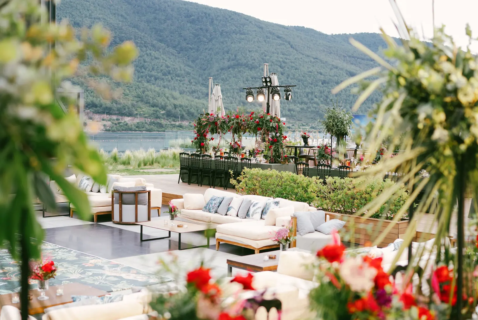 Lovleen and Shaan's destination wedding at LUJO Bodrum, Turkey, with Kudos Music