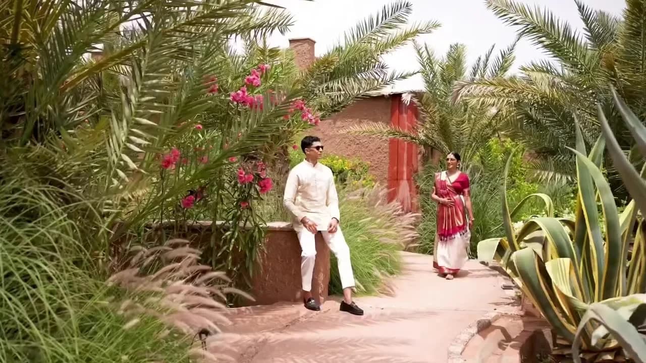 Dev and Tulsi destination Indian wedding at the Beldi Country Club, Marrakech, Morocco, with DJ ITCH, Kudos Music