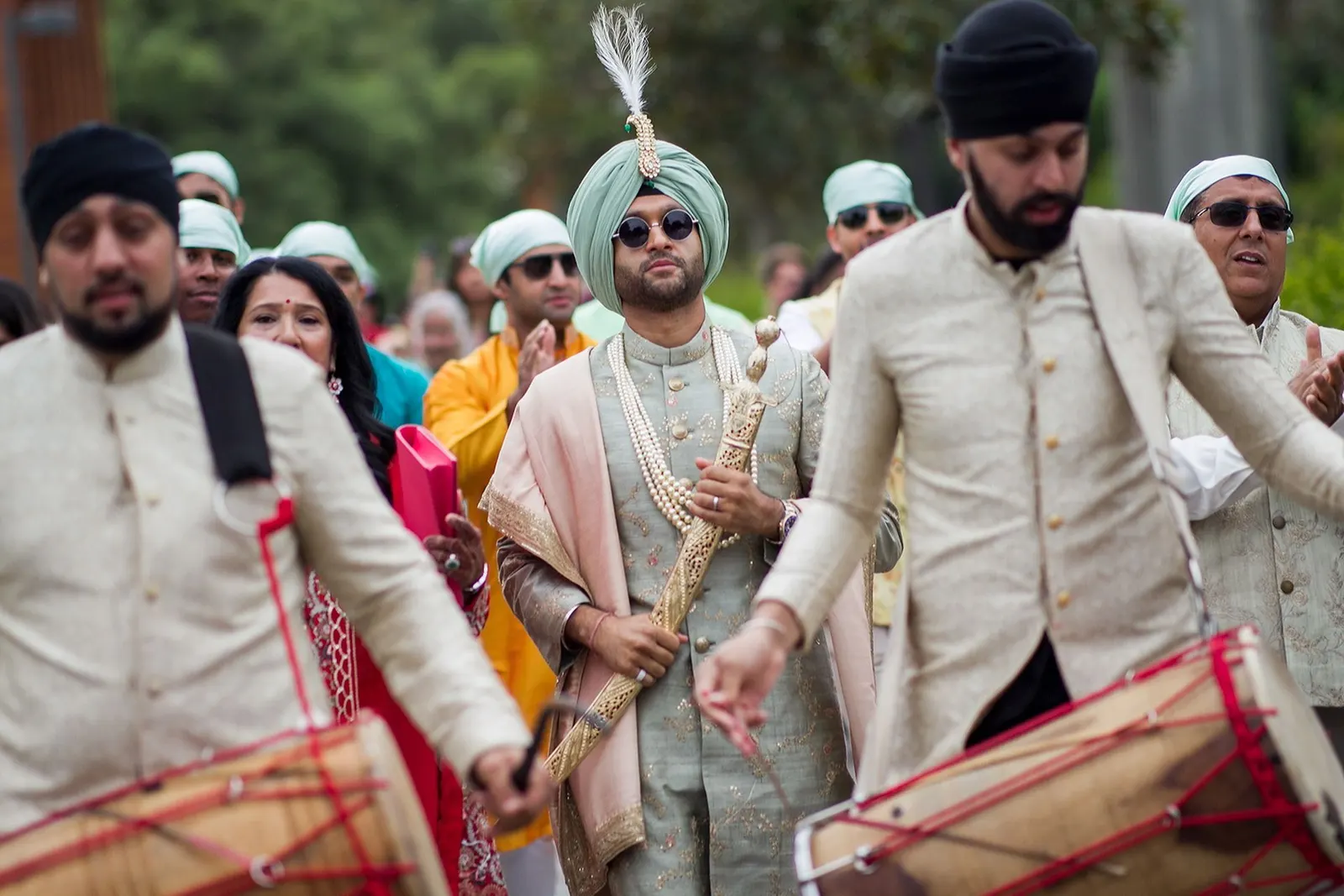 Naveen and Rishi's destination wedding in Bodrum, Turkey, with Kudos Music