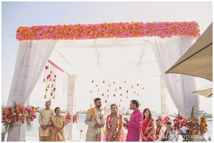 Nimesh and Rakhee's Hindu destination wedding in Dubai with DJ H of Kudos Music