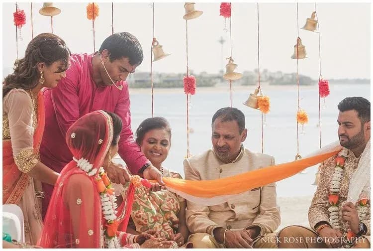 Nimesh and Rakhee's Hindu destination wedding in Dubai with DJ H of Kudos Music