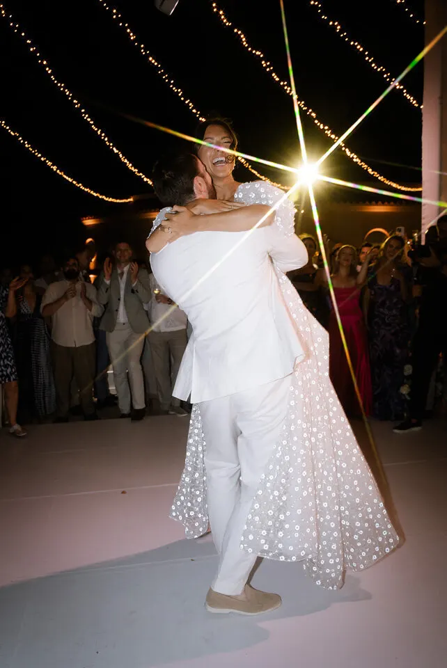 Oliver and Alexia's destination wedding in Rhodes, Greece, with Kudos Music