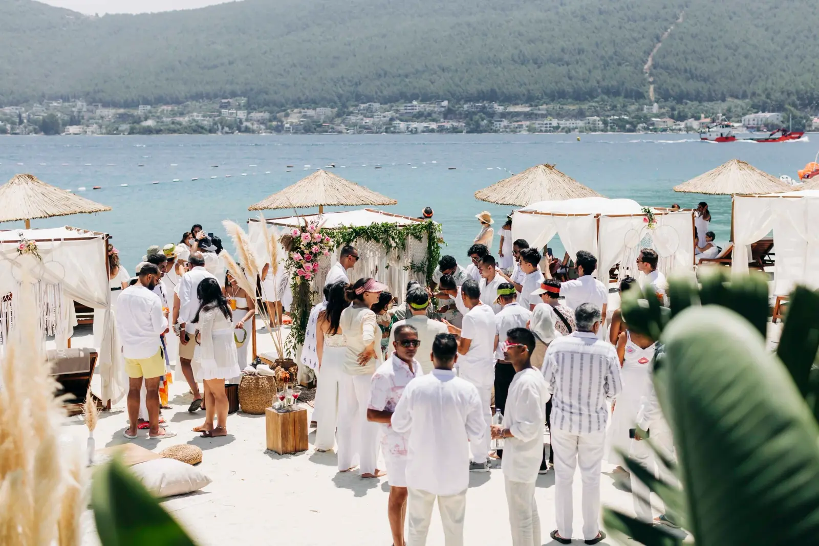 Priyana and Tarun's three-day Indian destination wedding at Lujo Hotel, Bodrum, with Kudos Music