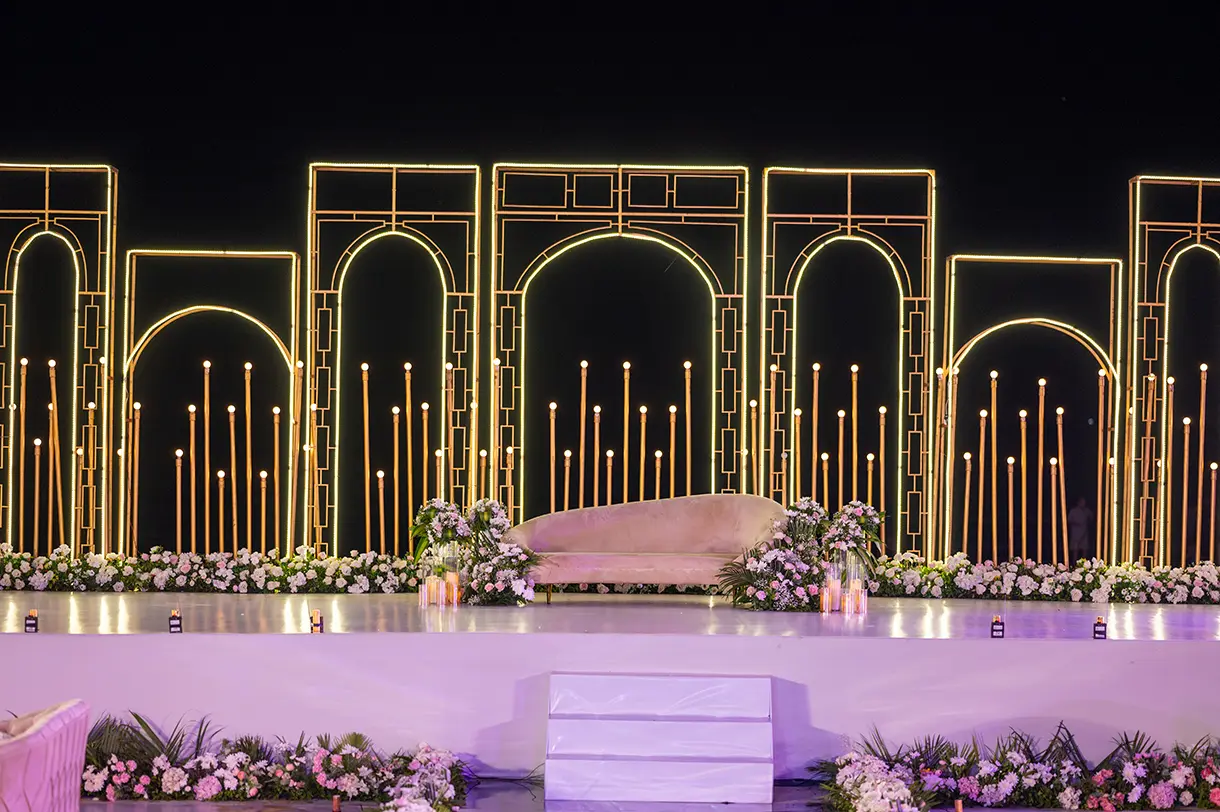 Raveen and Sunny's destination wedding at Planet Hollywood Beach Resort, Goa, with DJ H and DJ Chonkx of Kudos Music