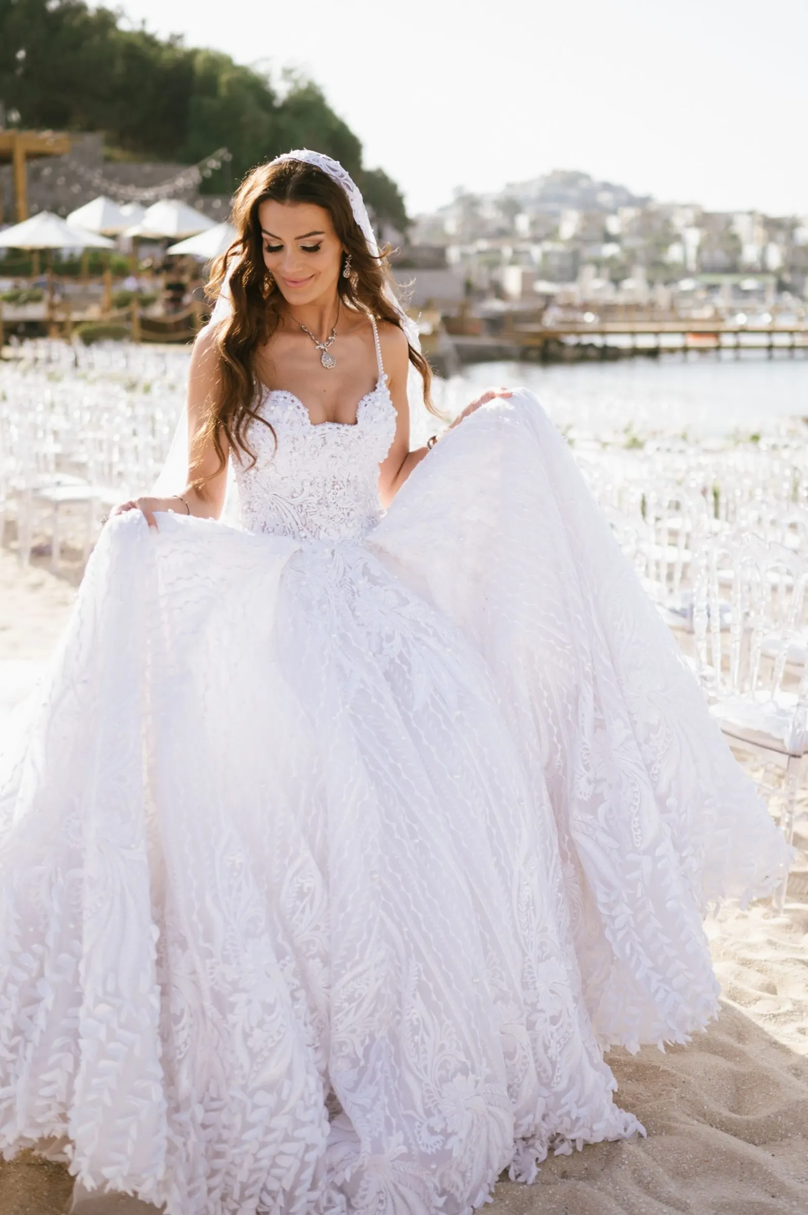 Rina and Vikram's destination wedding in Bodrum, Turkey, with Kudos Music