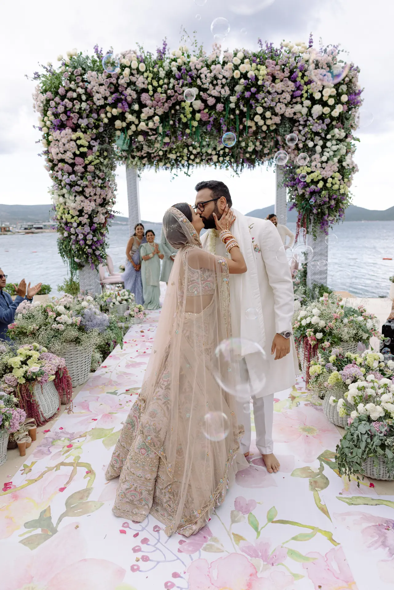 Risha and Aakash's destination wedding in Bodrum, Turkey, with Kudos Music