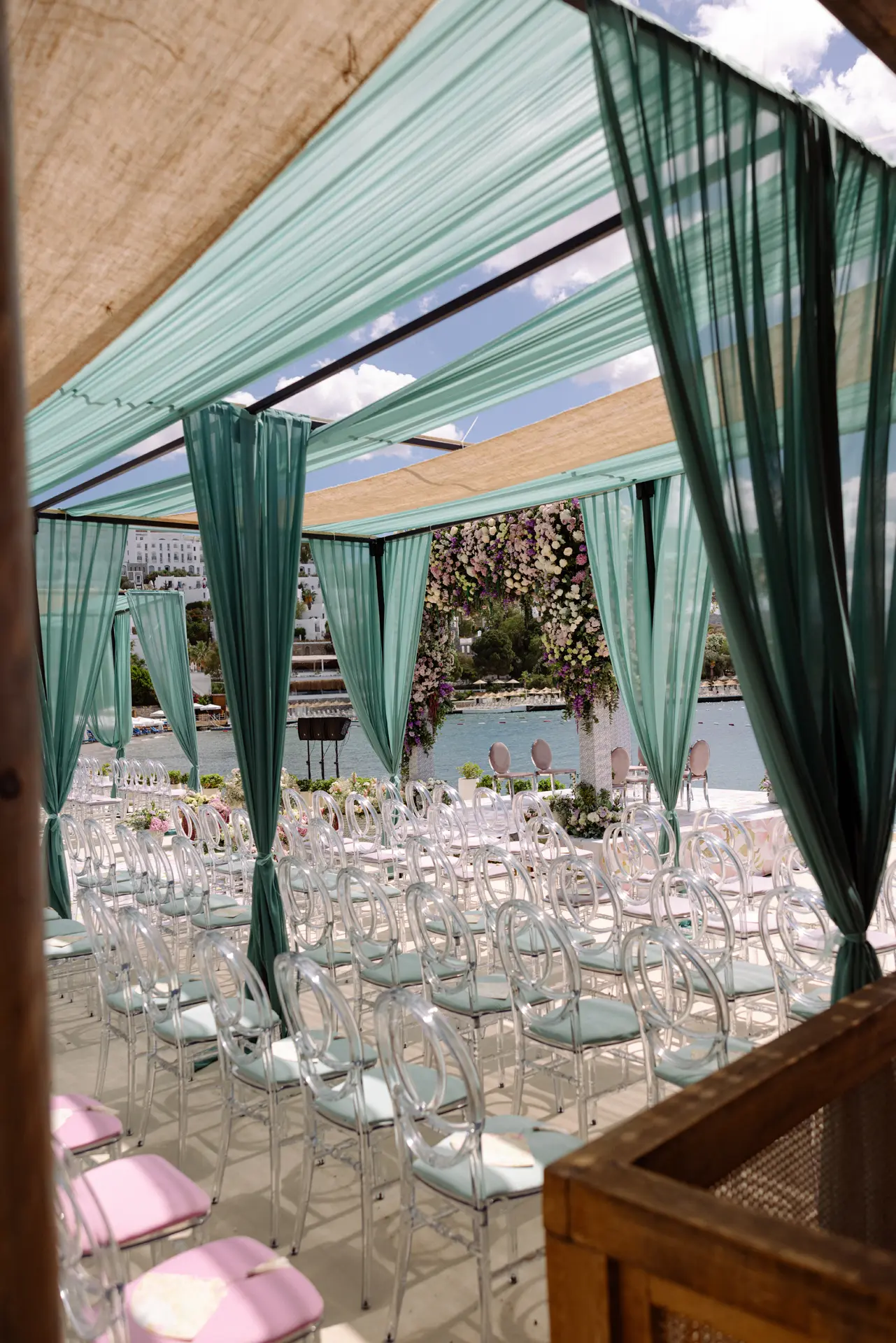 Risha and Aakash's destination wedding in Bodrum, Turkey, with Kudos Music