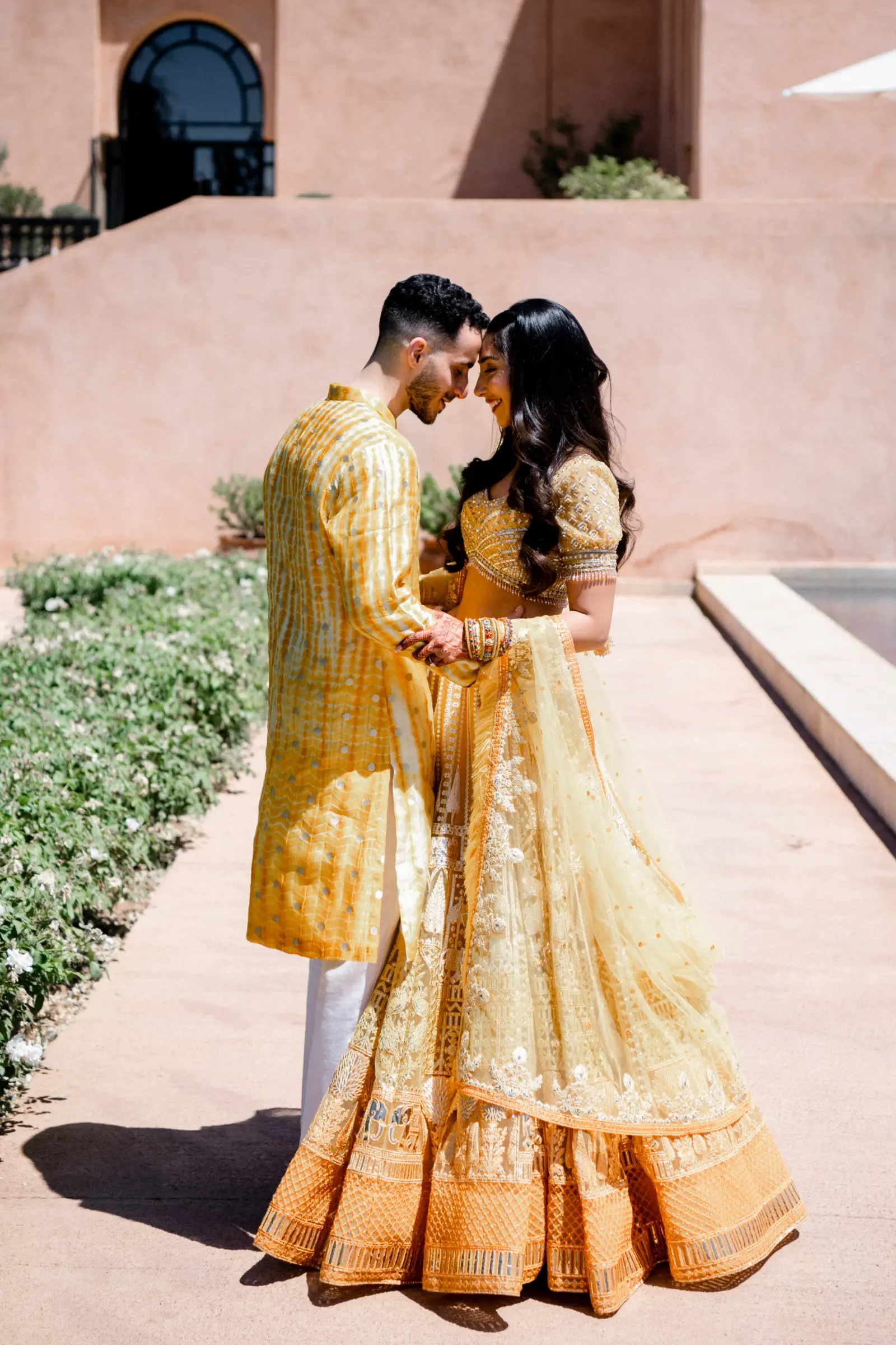 Rusna and Stelianos' Sikh and Greek wedding in Marrakech, featured in Vogue, with Kudos Music