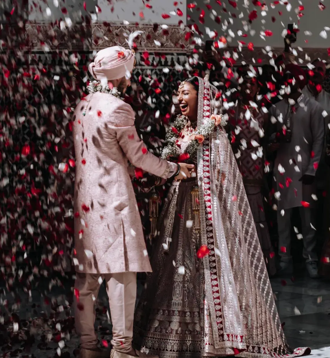 Rusna and Stelianos' Sikh and Greek wedding in Marrakech, featured in Vogue, with Kudos Music