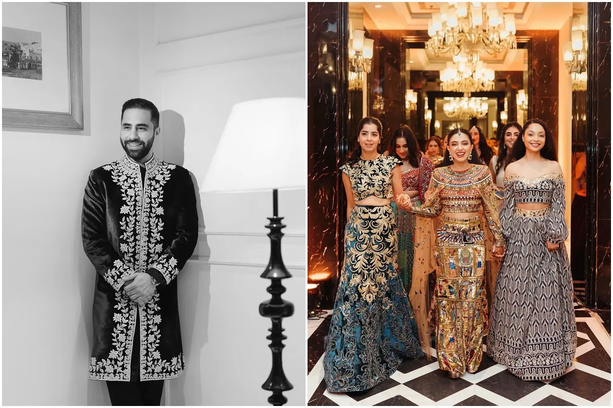 Simran and Hamit's destination wedding at The Leela Palace, Jaipur, with Kudos Music