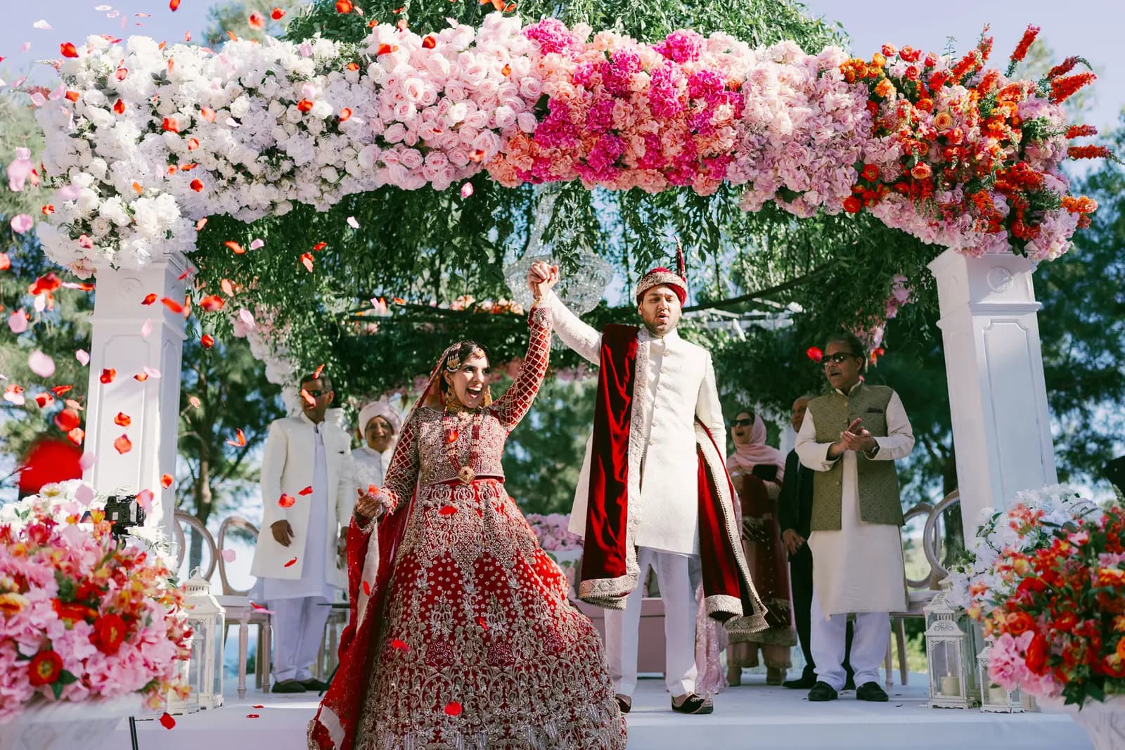 Sunaina and Umar's destination wedding in Bodrum, Turkey, with Kudos Music