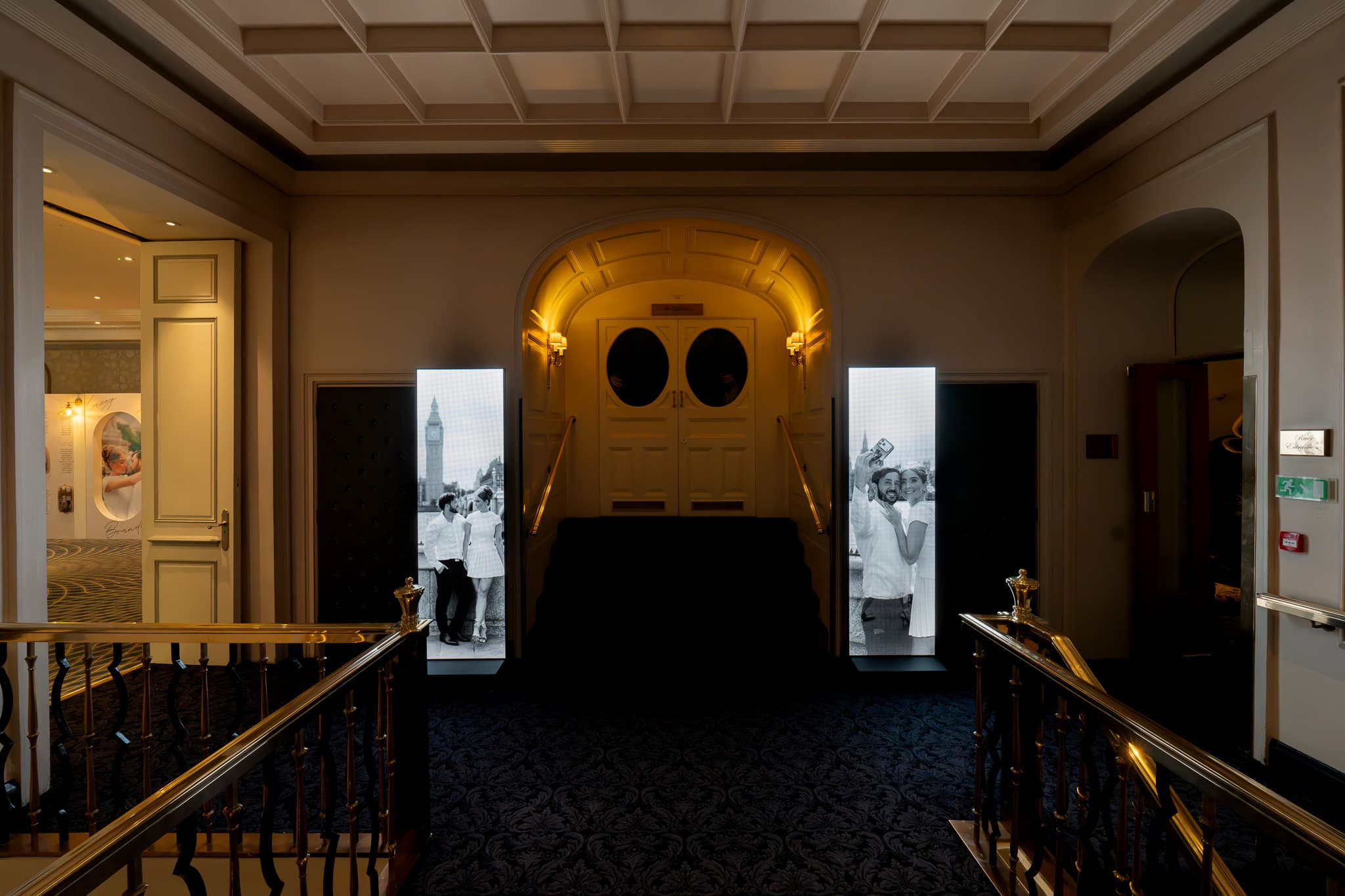 The Savoy, A garden grown inside the ballroom