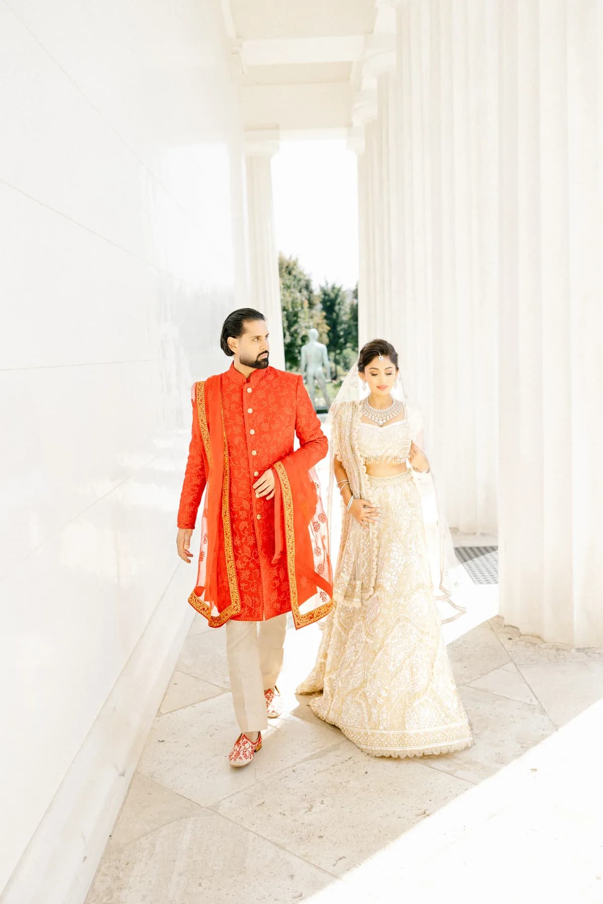 Kajal and Niraj luxury Indian wedding across Vienna's palaces, photography BMSN by Dani Rodriguez, DJs ITCH and DJ H, Kudos Music
