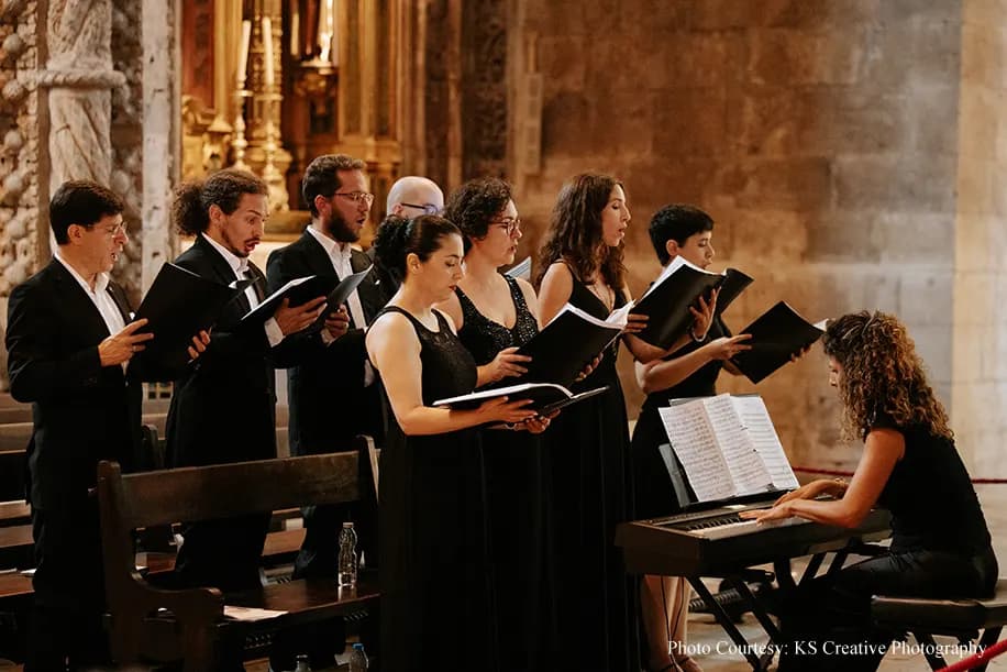 Yezmina and Elton's destination wedding in Portugal, with Kudos Music
