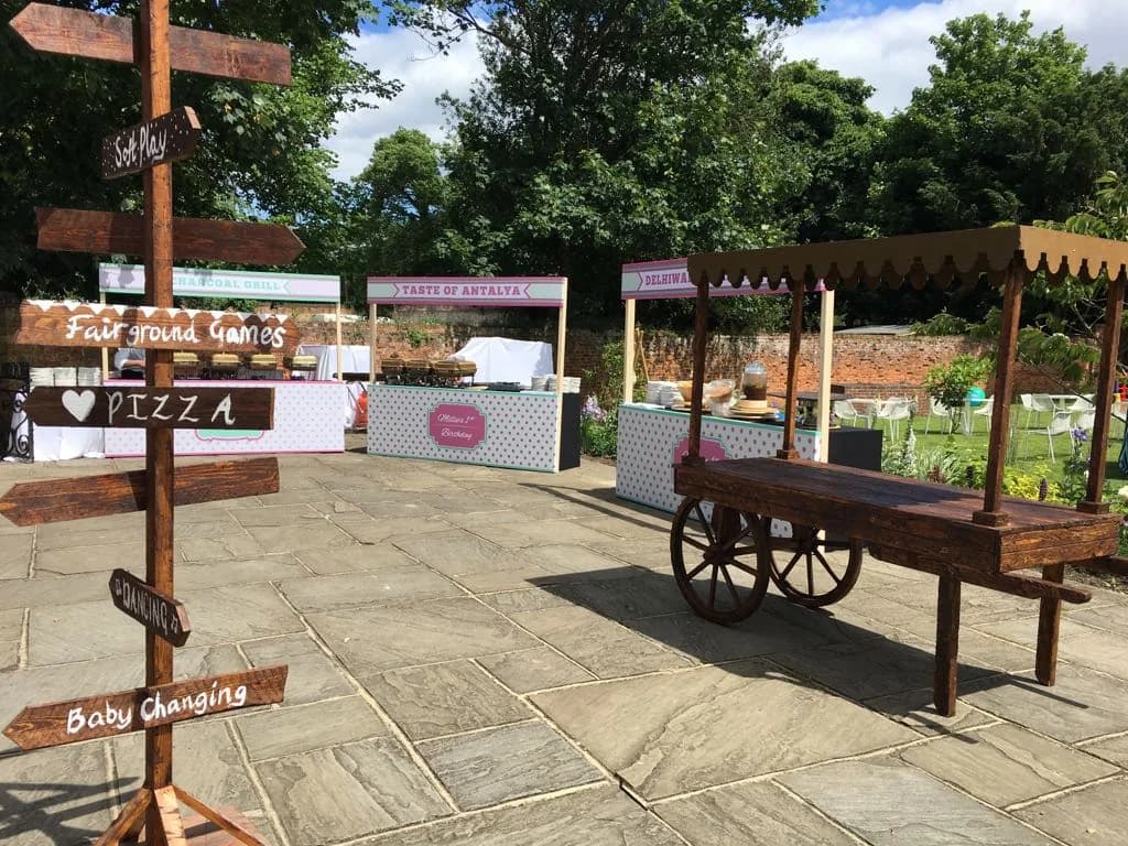 Bespoke food carts, Kudos Music scenic workshop